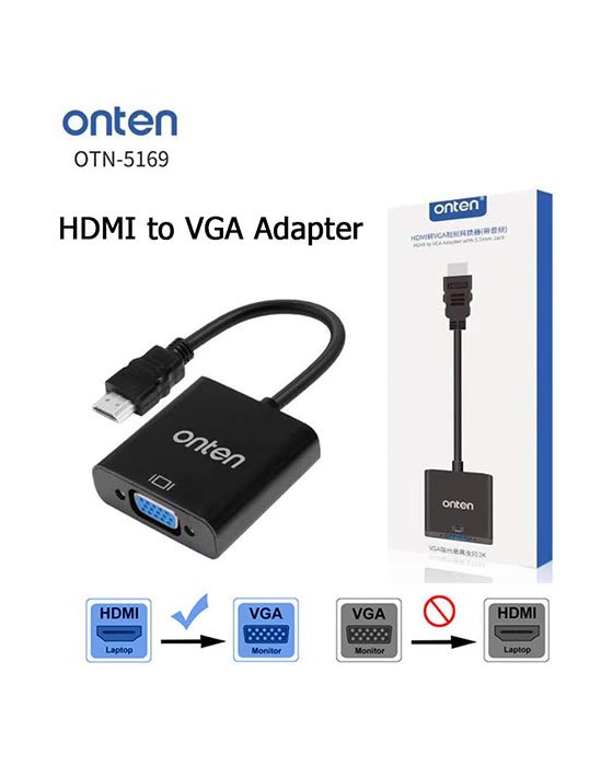 Onten HDMI to VGA Adapter