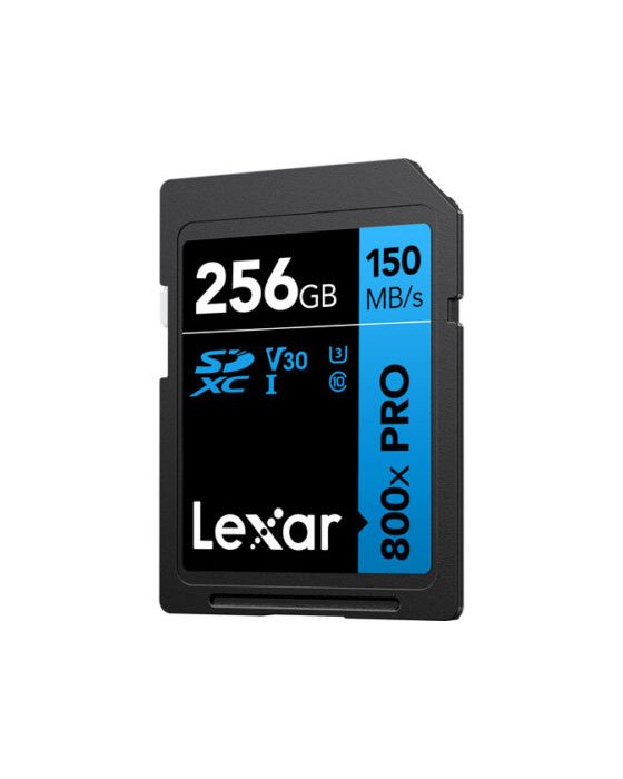Lexar 256GB 150Mbps High Performance 800x PRO UHSI SDXC Card