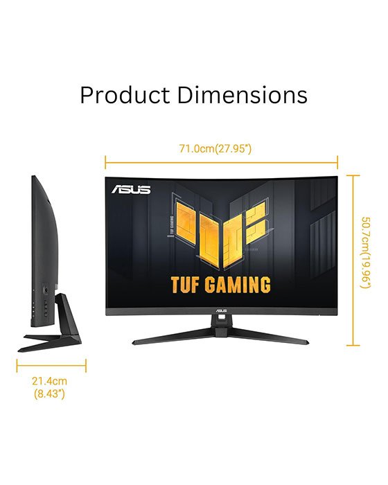ASUS TUF VG32WQ3B 2K 180Hz Gaming Monitor