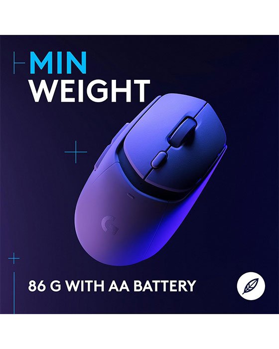 Logitech G309 Lightspeed Wireless Gaming Mouse (White)