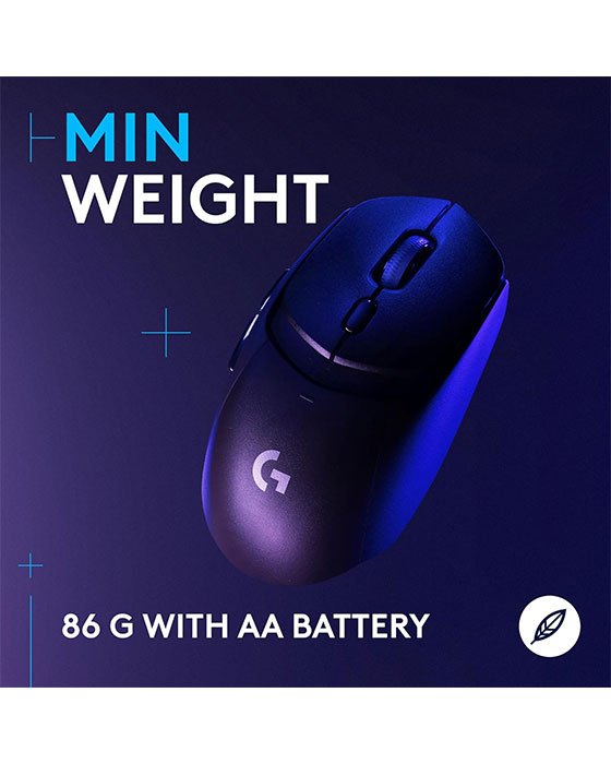 Logitech G309 Lightspeed Wireless Gaming Mouse (Black)