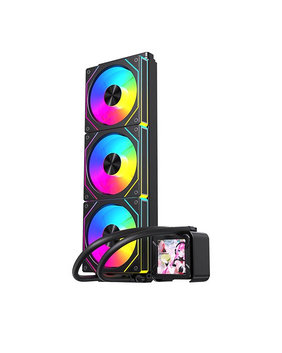 ACEGEEK CRYOSCREEN 360 Liquid Cooler Black