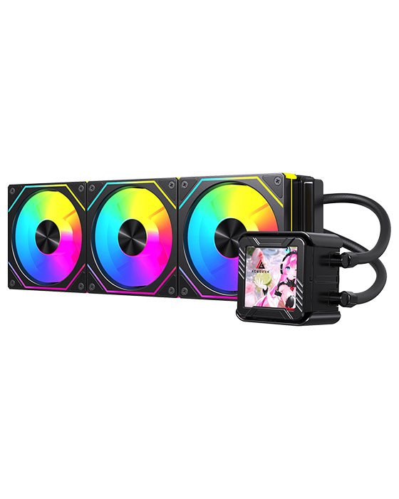 ACEGEEK CRYOSCREEN 360 Liquid Cooler Black