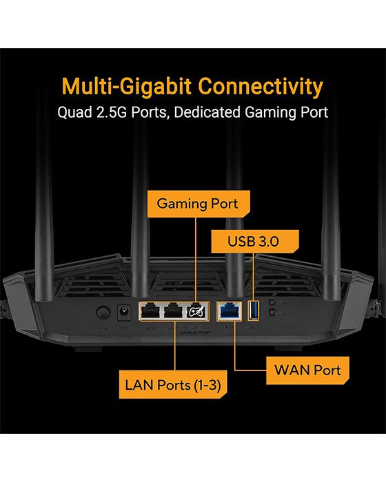 ASUS TUF Gaming BE9400 Tri Band WiFi 7 Router