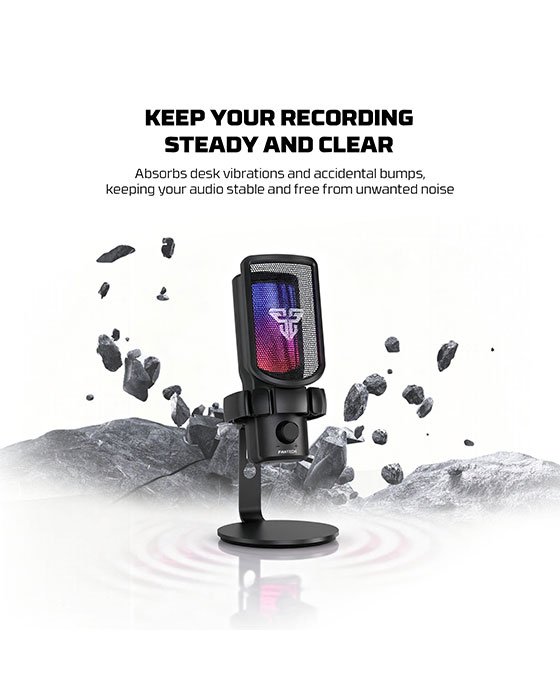 Fantech WMCX01 Leviosa Wave Wireless Condenser Microphone (White)