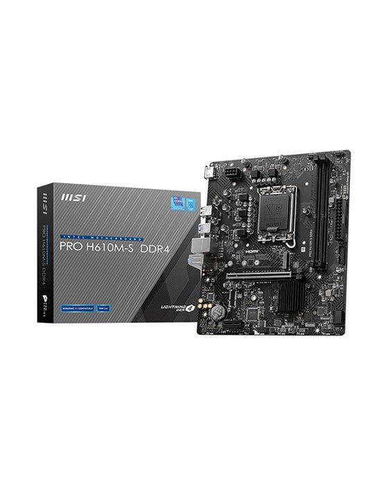 MSI PRO H610M-S DDR4 Motherboard
