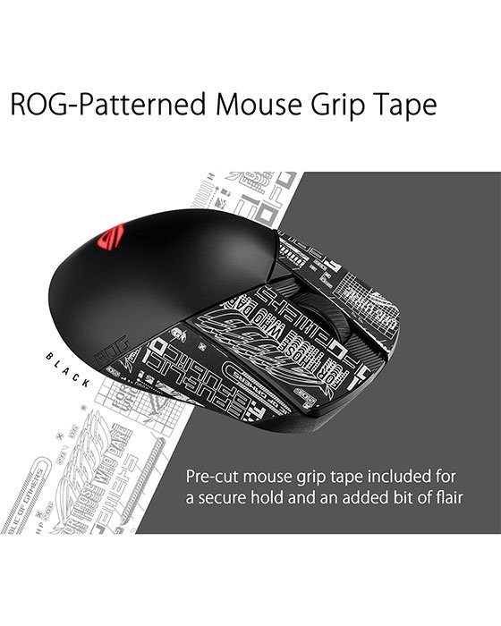 ASUS ROG P711 Gladius III Wireless AimPoint Gaming Mouse (Black)