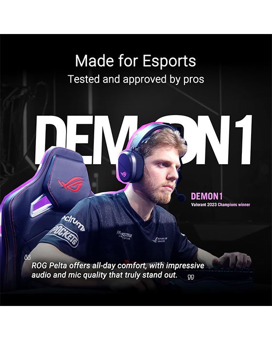 ASUS ROG Pelta Wireless Gaming Headset (BT, 2.4GHz, USB-C)