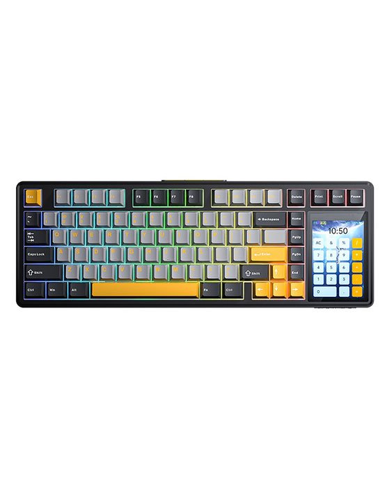 AULA L99 Wireless + Bluetooth HotSwap Mechanical RGB Gaming Keyboard (Black)
