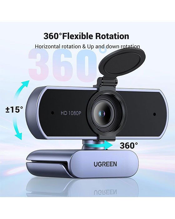 UGREEN 1080P FHD Webcam 15728  PC Camera
