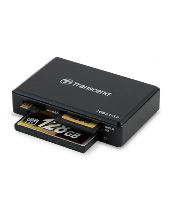 Transcend All-in1 UHS-II Multi Card Reader, USB 3.1 Gen 1