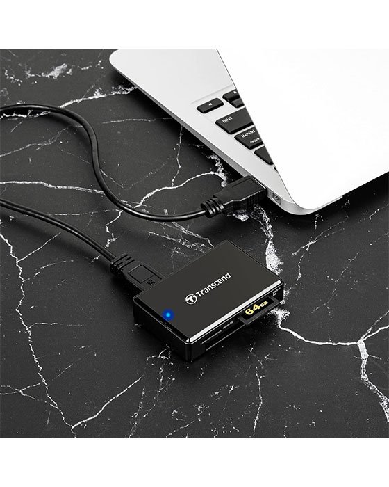 Transcend All-in1 UHS-II Multi Card Reader, USB 3.1 Gen 1