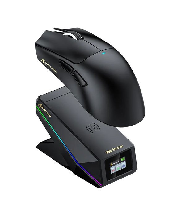Attack Shark X11 Pro V2 Tri Mode Gaming Mouse (Black)