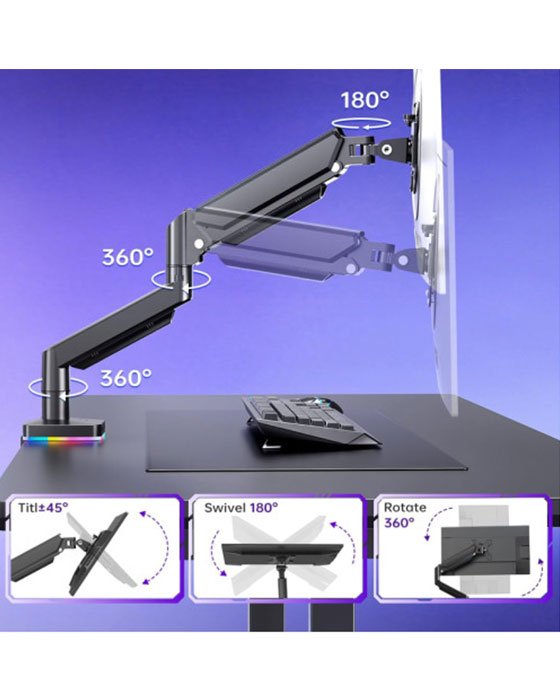 Monitor Arm M252 RGB (Single Monitor 13