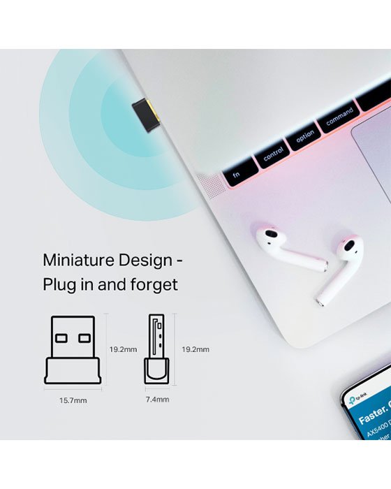 Archer T2UB Nano AC600 Wi-Fi Bluetooth 4.2 USB Adapter