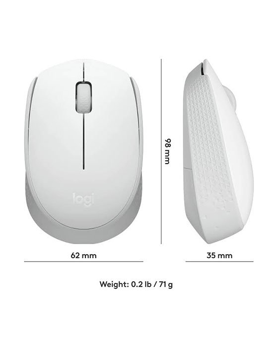 Logitech M171 Wireless Mouse White