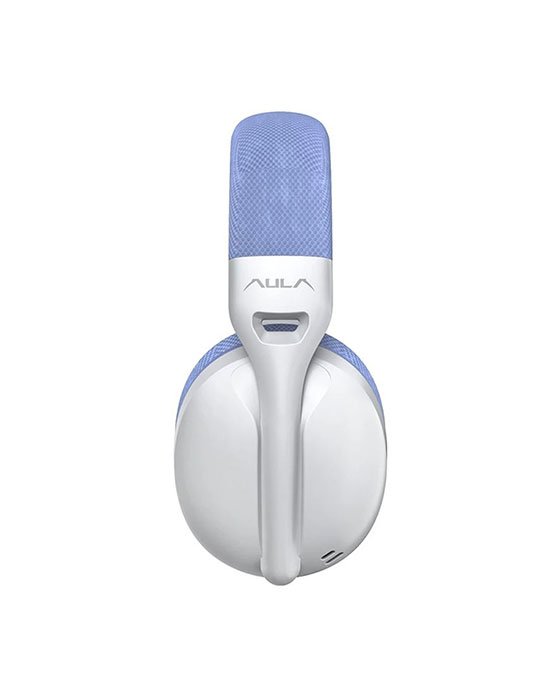 AULA S6 2.4G/BT/wired Earphone Blue Gaming Headset