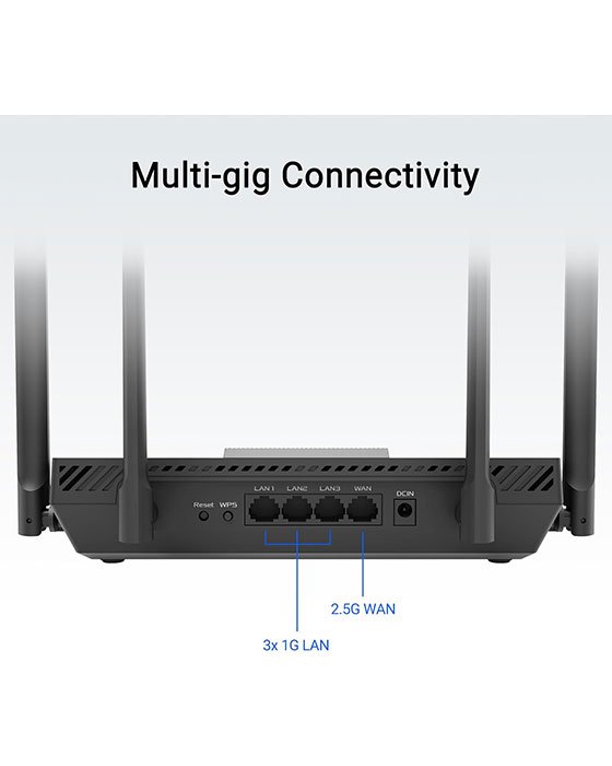 ASUS RT-BE50 WiFi 7 Router (Black)