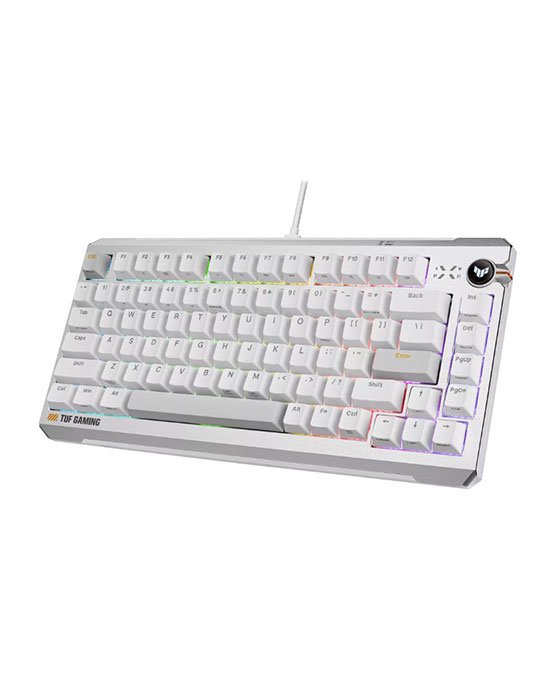 ASUS TUF Gaming K4 8K Magnetic Keyboard White