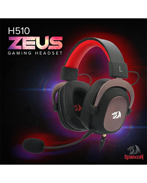 Redragon H510 7.1 Surround Sound Zeus All In One Gaming Headset