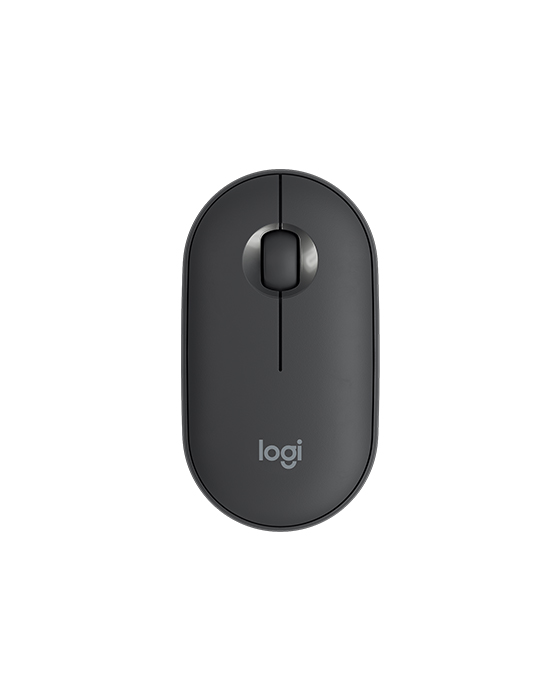 Logitech Pebble M350 Black Wireless + Bluetooth Mouse