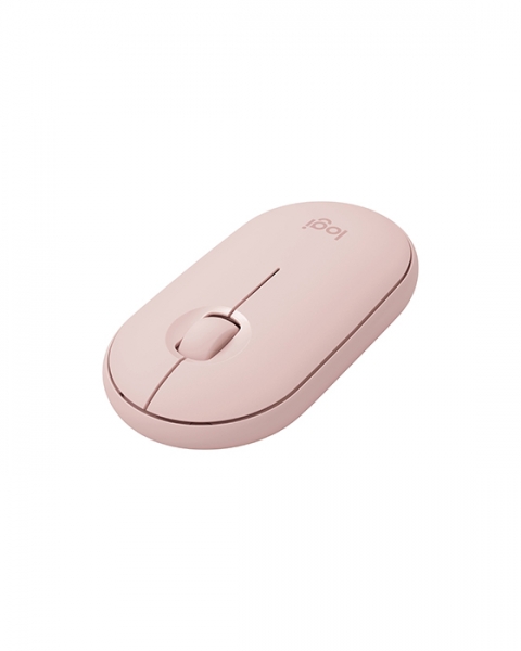 Logitech Pebble M350 Pink Rose Wireless + Bluetooth Mouse