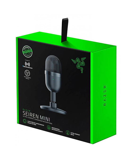 Razer Seiren Mini Black USB Streaming Microphone