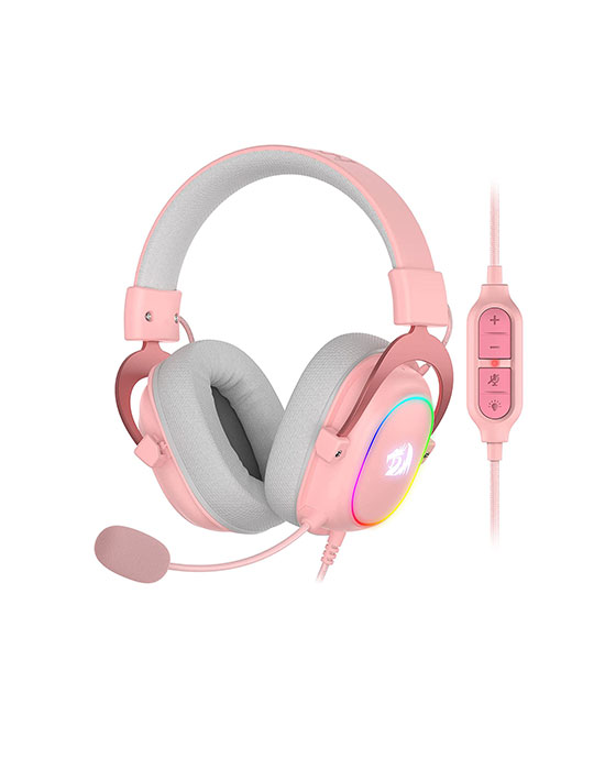 Redragon H510 Zeus-X RGB Pink Wired Gaming Headset
