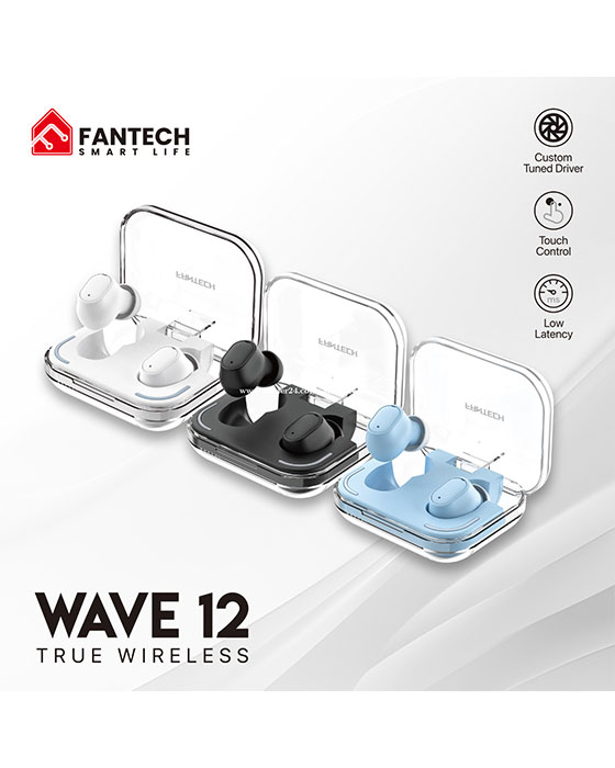 Fantech Wave 12 True Wireless Earbug TW12 Black