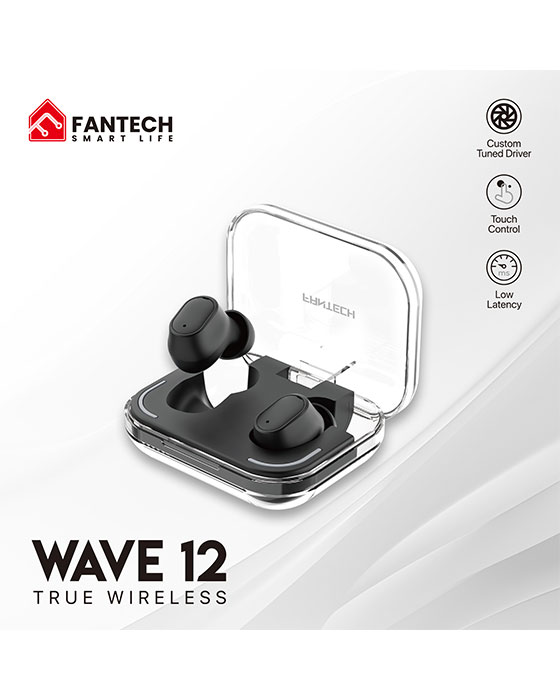 Fantech Wave 12 True Wireless Earbug TW12 Black