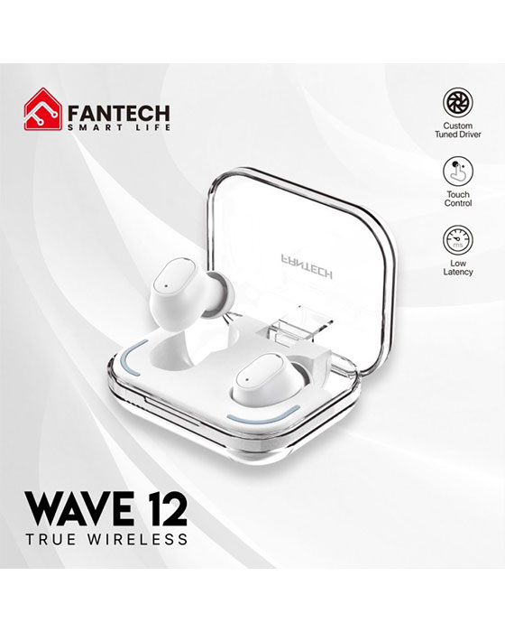 Fantech Wave 12 True Wireless Earbug TW12 White