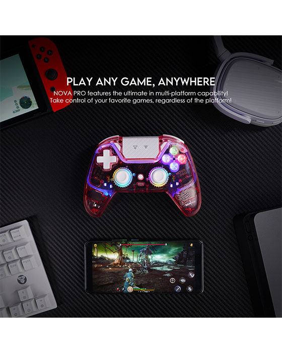 Fantech WGP14 v2 NOVA Pro Multi Platform Gamepad PINK