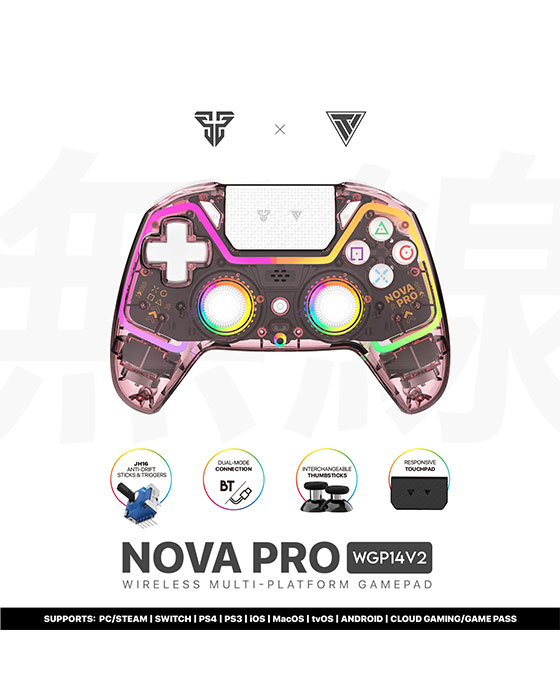 Fantech WGP14 v2 NOVA Pro Multi Platform Gamepad PINK