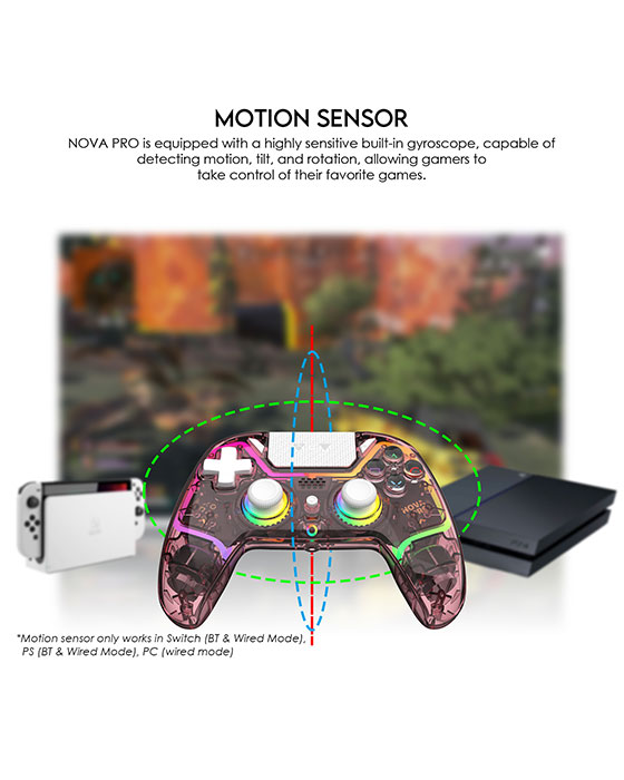 Fantech WGP14 v2 NOVA Pro Multi Platform Gamepad PINK