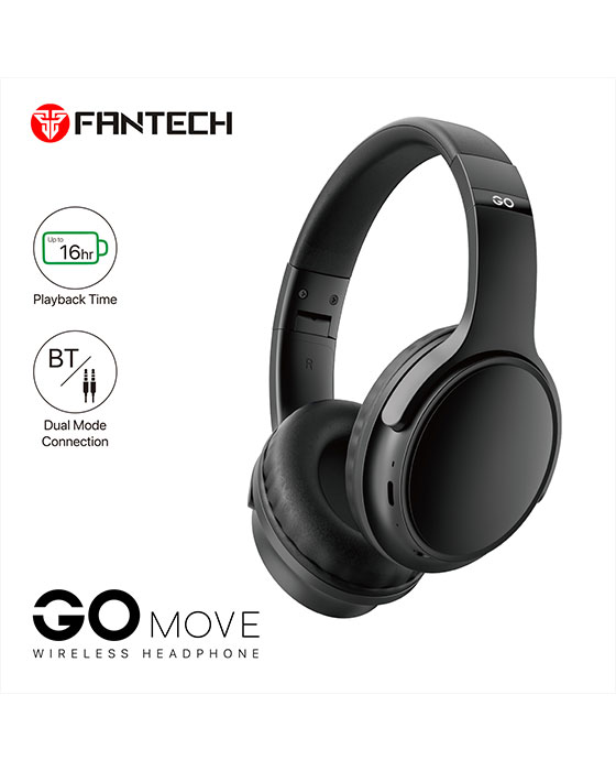 Fantech WH03 GO MOVE Bluetooth Headphone BLACK