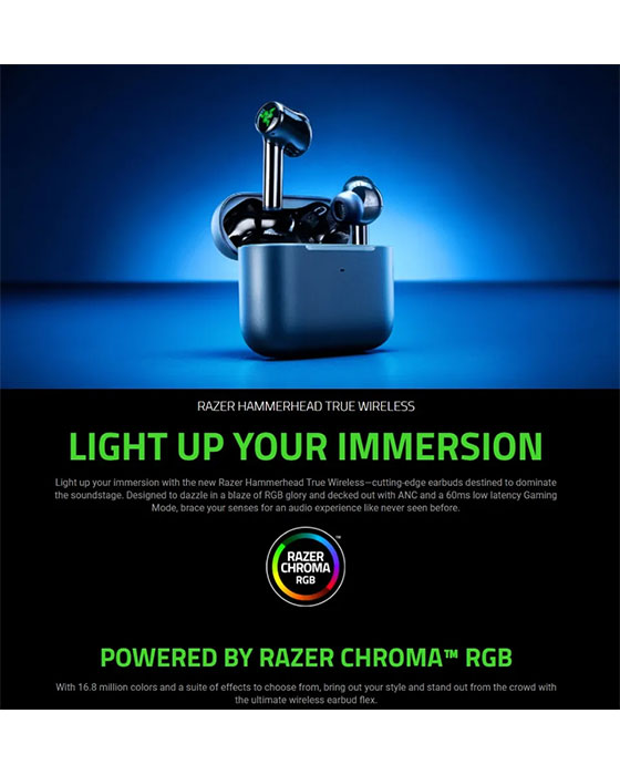 Razer Hammerhead RGB True Wireless