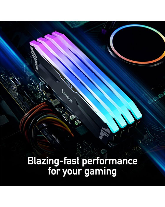 Lexar U-DIMM DDR4 3600 32GB ( 2x16GB ) Ares w/ RGB Dual pack
