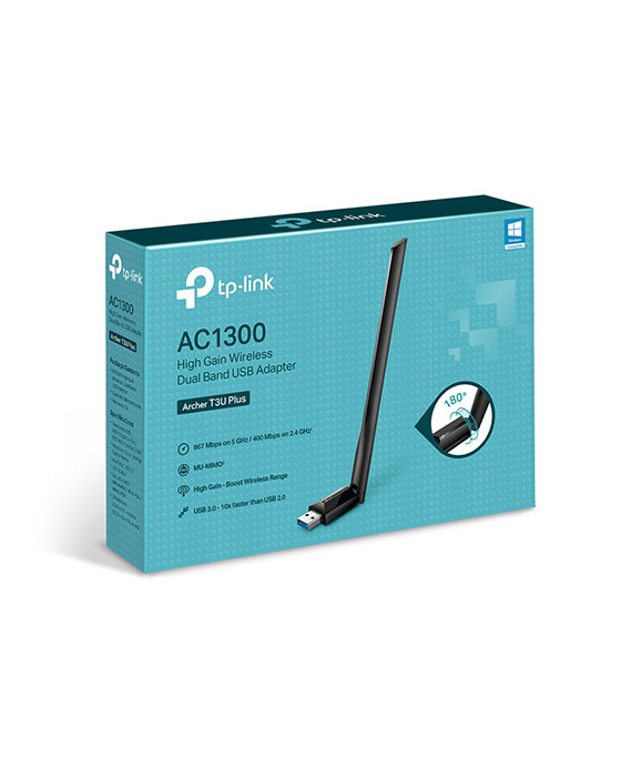 AC1300 High Gain Wireless Dual Band USB Adapter