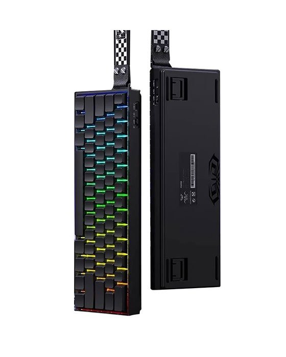 Aula Mini60HE Pro Wireless+Bluetooth Magnetic Keyboard (Black)