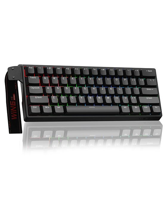 Aula WIN60HE Wired Magnetic Keyboard (Black)