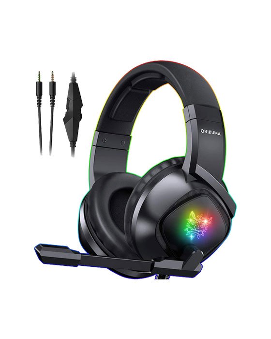 Onikuma K19 RGB Wired Gaming Headset