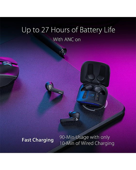 ASUS ROG Cetra True Wireless Gaming Black