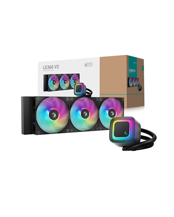 DEEPCOOL LE360-V2 ARGB Liquid Cooler Black