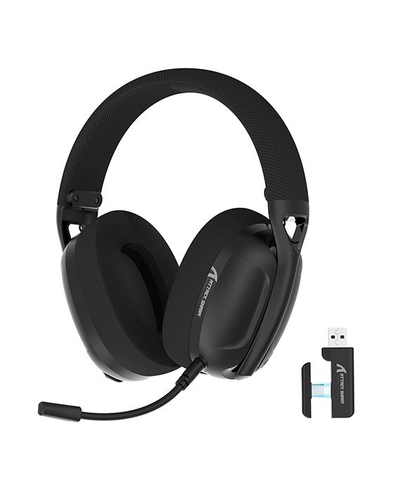 ATTACK SHARK L80 Tri-Mode Gaming Headset (Black)